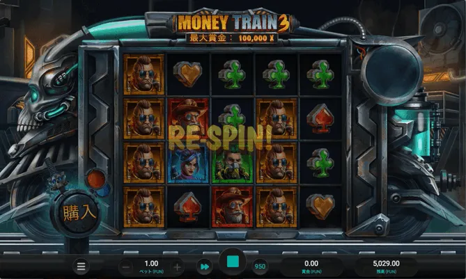 マネートレイン3（Money Train 3）の基本的な流れ
