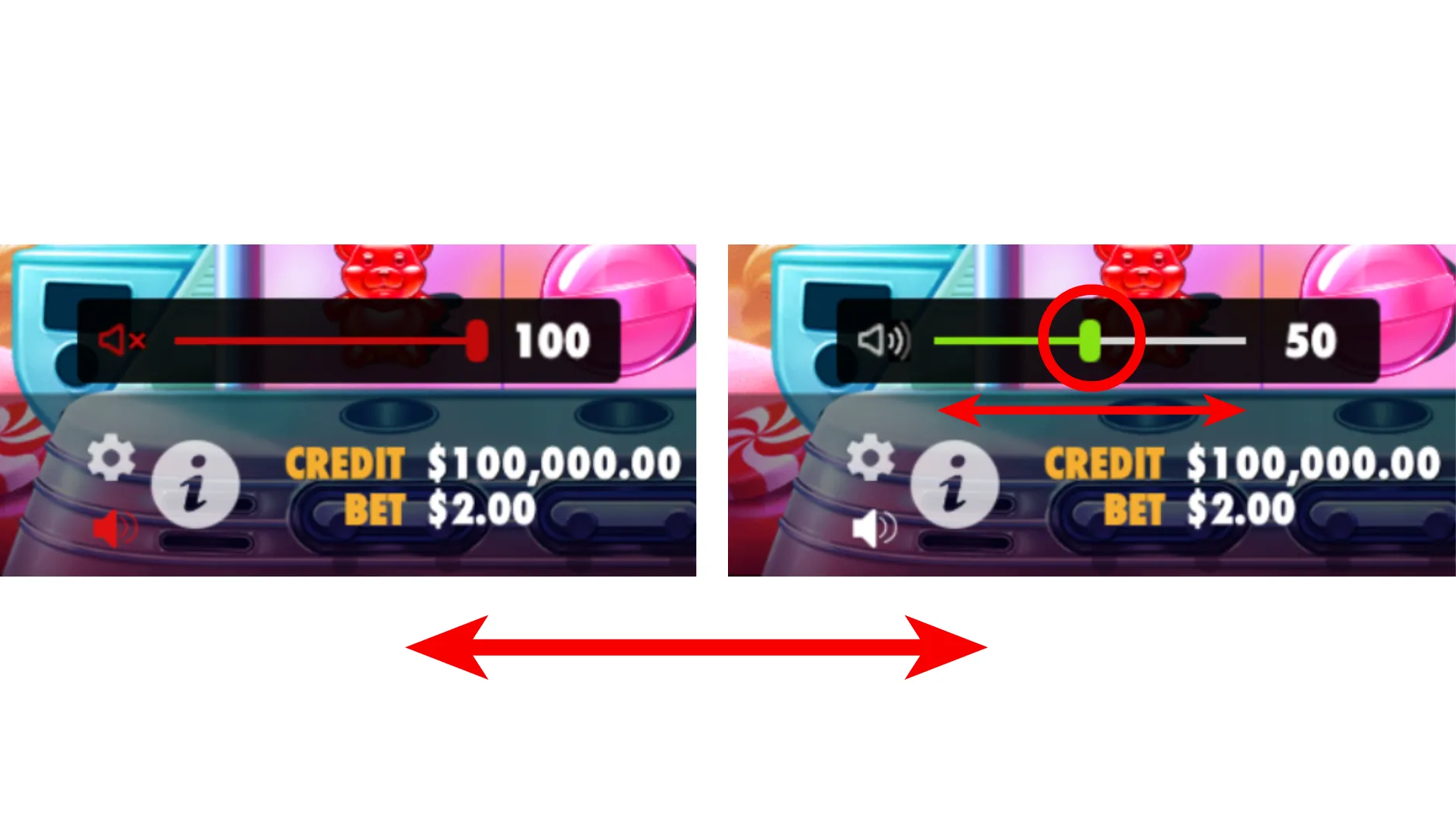 シュガー・ラッシュ・1000(Sugar Rush 1000)の遊び方